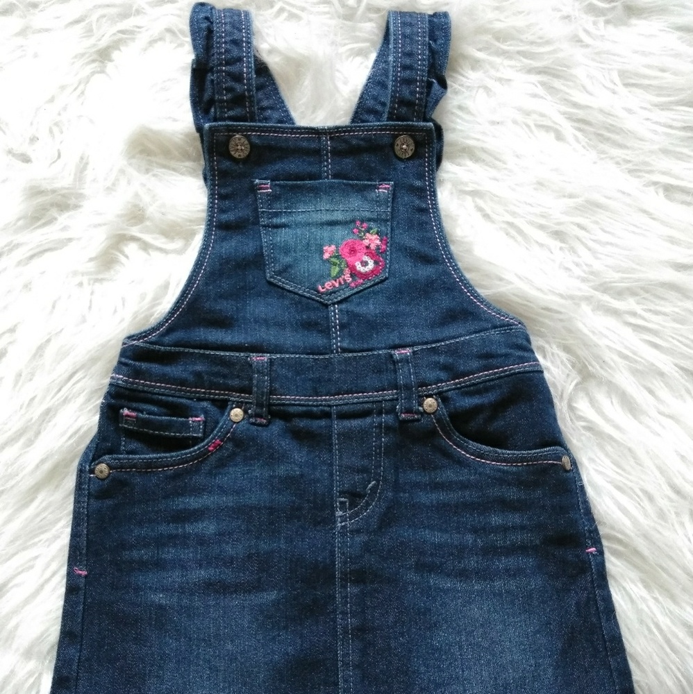 Levi's Denim Jumper Girl's 3T NWOT